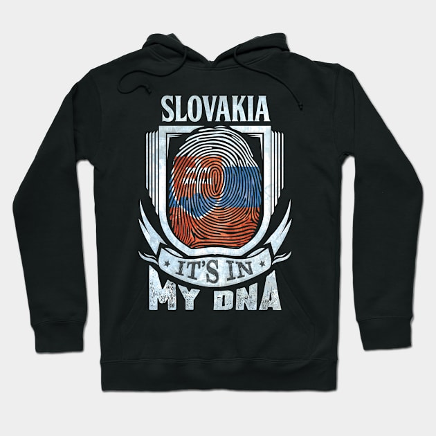 Slovakia It's In My DNA - Gift For Slovakian With Slovakian Flag Heritage Roots From Slovakia Hoodie by giftideas